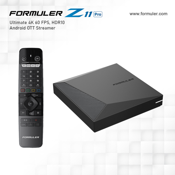 New 2023 FORMULER Z11 PRO 4K ULTIMATE UHD IPTV WIFI ANDROID OTT HD BOX